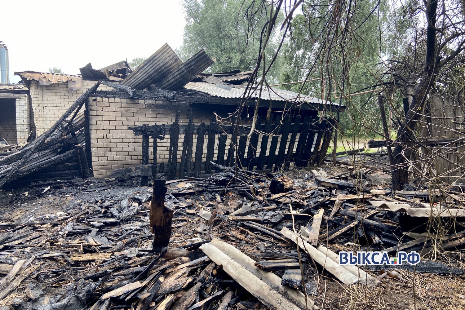 Погорельцам Шилкиным нужна помощь